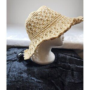 Alexis Bendell Floppy Straw Hat One Size